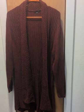 Notations Open-Front Cardigan  Set Of 2 Sz Large